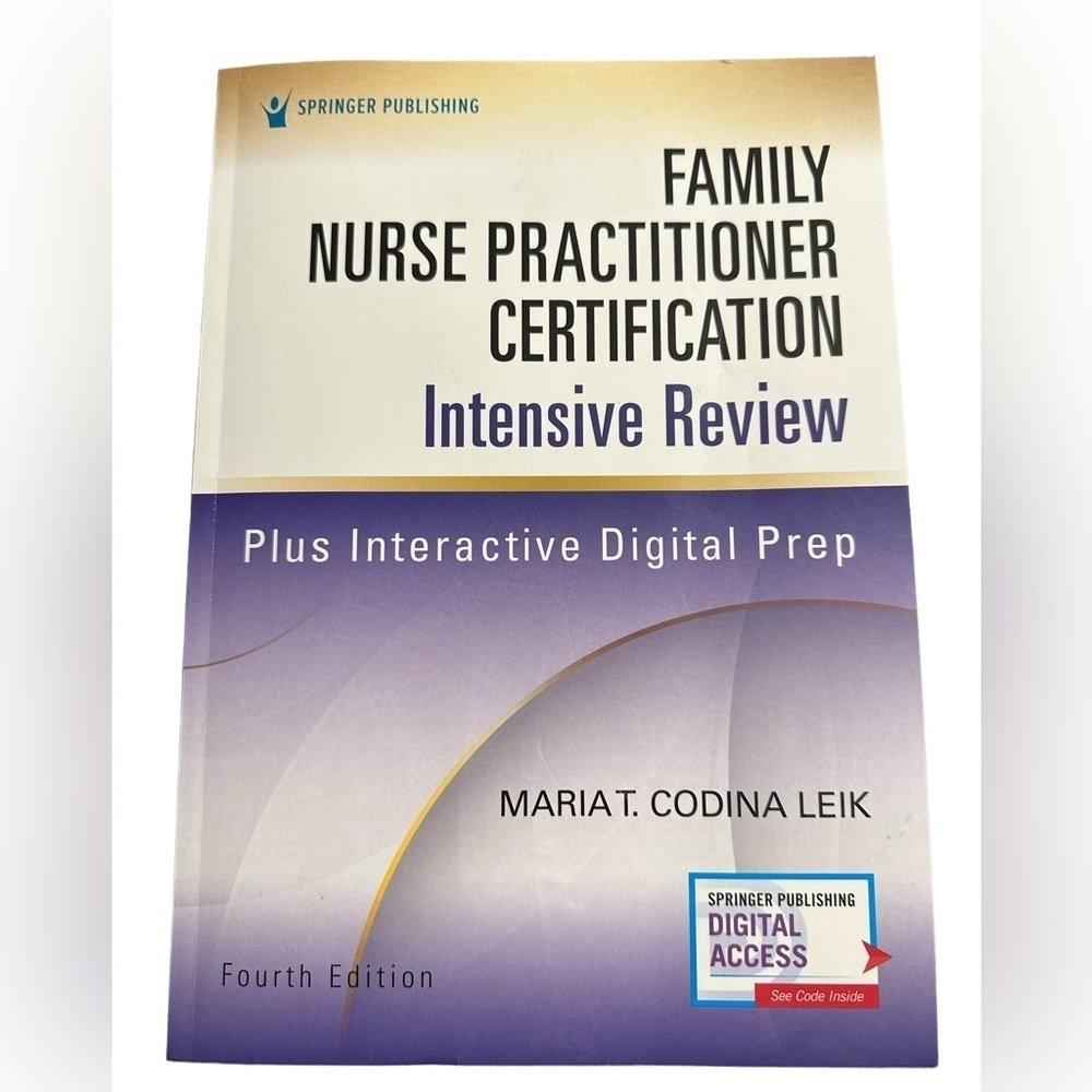 Family Nurse Practitioner Certification Intensive Review Fourth Edition